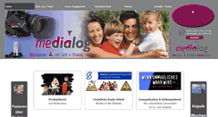 Desktop Screenshot of medialog.ch