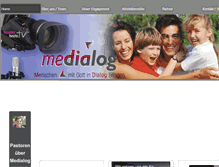 Tablet Screenshot of medialog.ch